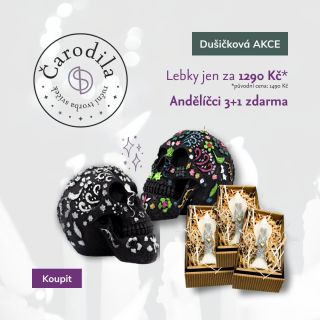 ✨ Dušičková nabídka světla a klidu ✨ Pořiď si své andělíčky 👼 z kolekce Čarodila a potěš sebe nebo někoho blízkého. 💜 Akce...